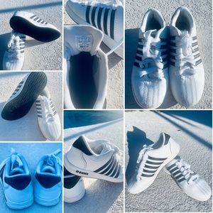 Women’s  White Black Kswiss Size 5 K-Swiss